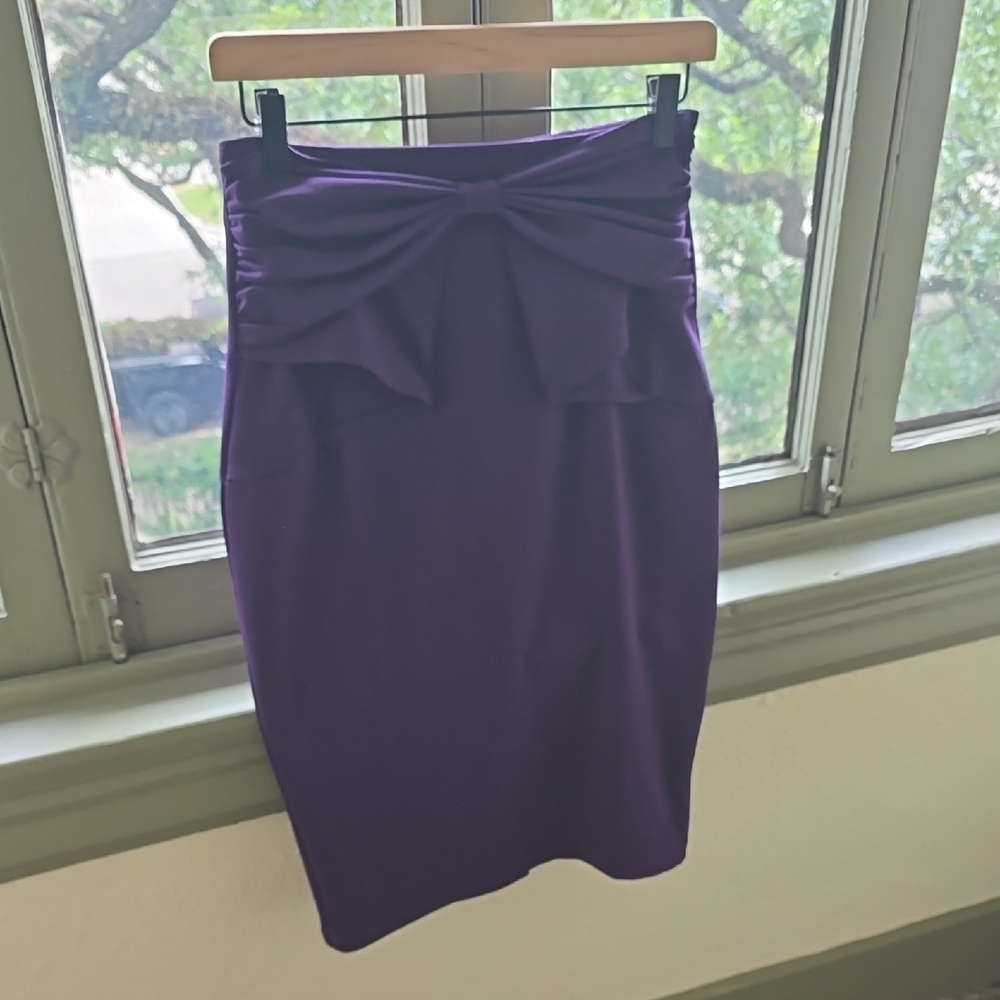Elegant Purple Skirt